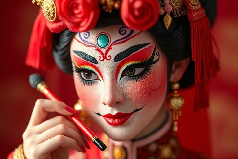 小米影视-非遗传承：京剧脸谱绘制技艺